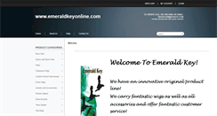 Desktop Screenshot of emeraldkeyonline.com